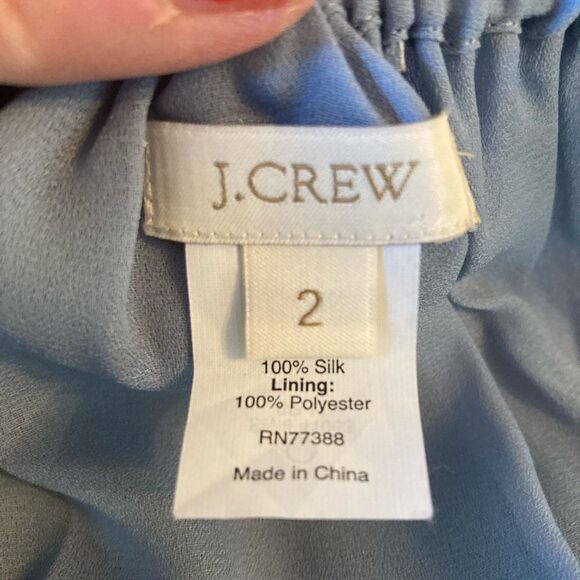 J.Crew silk belted lined shift dress w/ Deco vibe love the green accents 🌷❤️🌺 - Picture 10 of 11